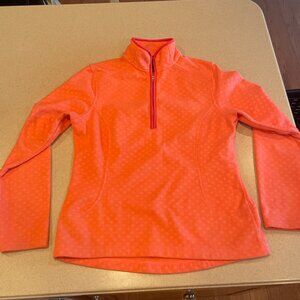 Peach/orange fleece